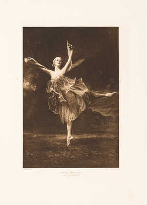 [Светлов В. Анна Павлова. Перевод на фр. яз. В. Петров. Гравюры Д. Галаниса]. Paris, 1922.